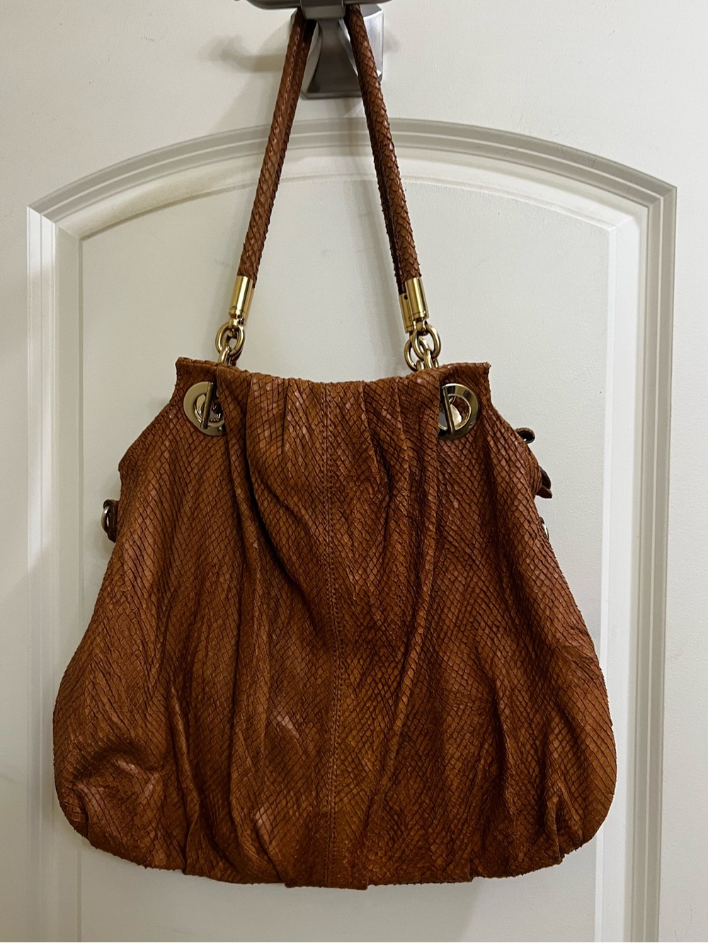 Jenrigo Leather hobo bag in extremely good condition. No long shoulder strap